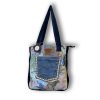 Denim Bag Flor Azul - Derochic